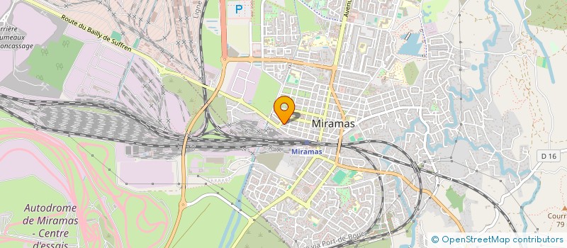 localisation de l'entreprise SCI INITIAL à MIRAMAS