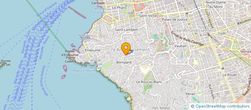 localisation de l'entreprise SCI INITIAL PRADO PEDIATRES à MARSEILLE