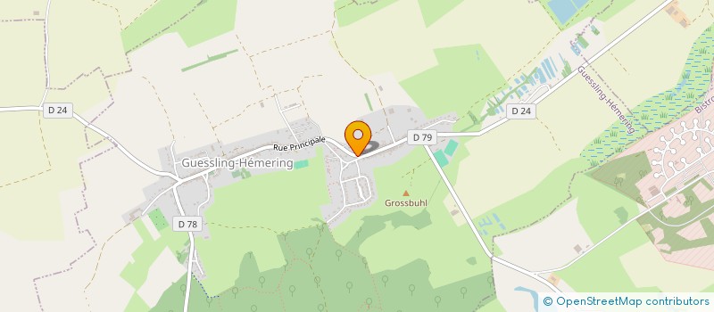 localisation de l'entreprise SCI INITIUM  GUESSLING-HEMERING