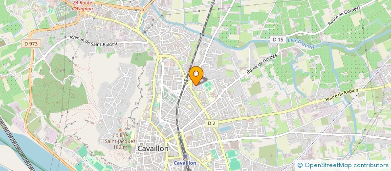 localisation de l'entreprise SCI INKA  CAVAILLON