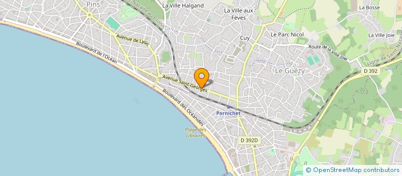 localisation de l'entreprise SCI INKERMAN  LA BAULE-ESCOUBLAC