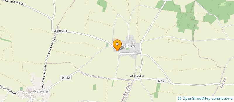 localisation de l'entreprise SCI INLO à BARBEZIERES