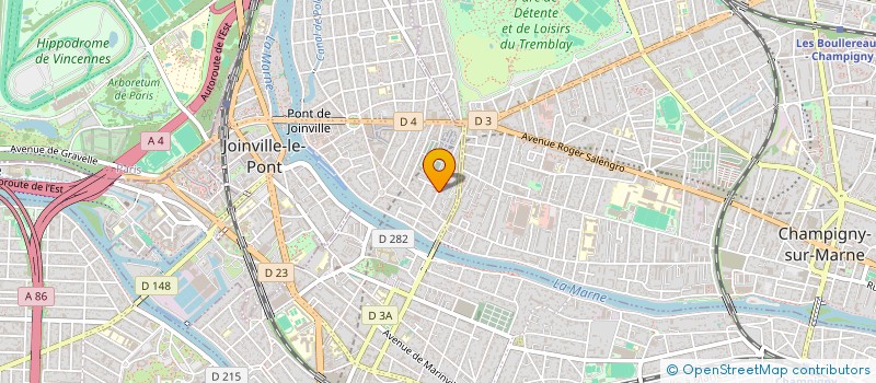 localisation de l'entreprise SCI INNOCENT à JOINVILLE-LE-PONT