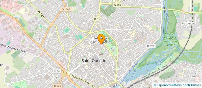 localisation de l'entreprise SCI INNOV à SAINT-QUENTIN