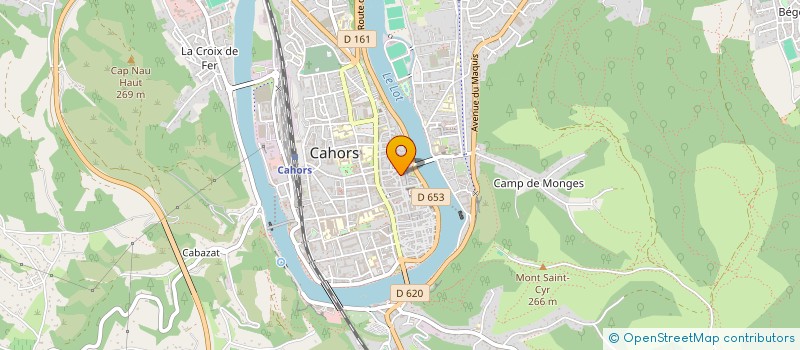 localisation de l'entreprise SCI INNOVE  CAHORS