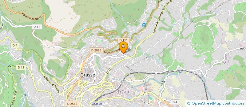localisation de l'entreprise SCI INNOVEA  GRASSE
