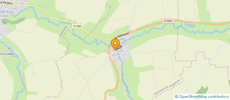 localisation de l'entreprise SCI INOE à AUTRECOURT-SUR-AIRE