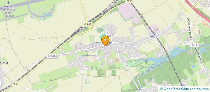 localisation de l'entreprise SCI INOV  FRETIN