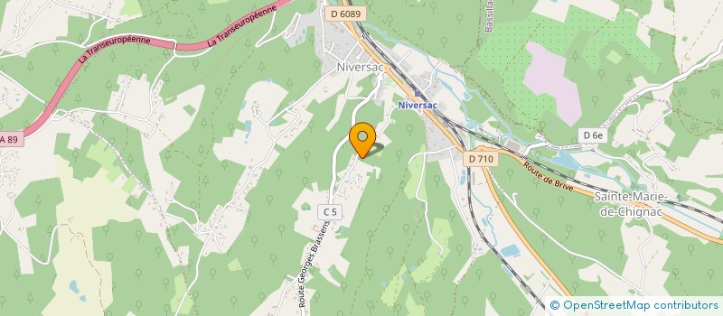 localisation de l'entreprise SCI INOVIMMO  BOULAZAC ISLE MANOIRE