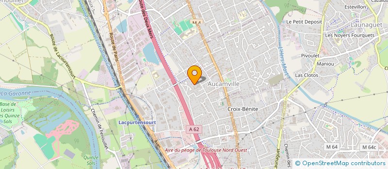 localisation de l'entreprise SCI INRI à AUCAMVILLE
