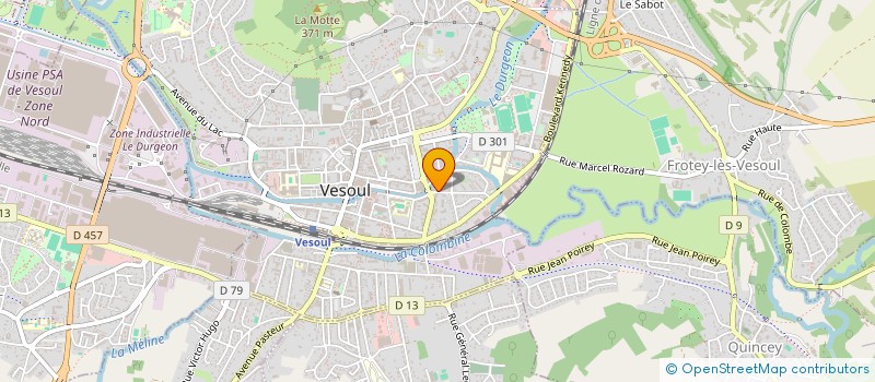 localisation de l'entreprise SCI INSTALL à VESOUL