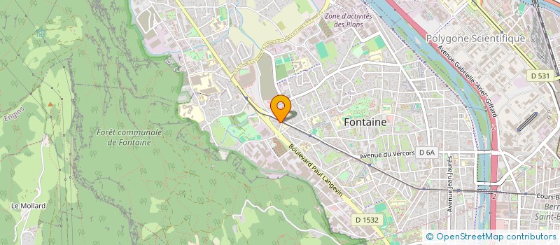 localisation de l'entreprise SCI INSTANT DOUCEUR à FONTAINE