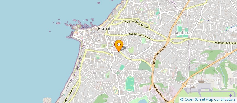 localisation de l'entreprise SCI INSTITUT ASIATIQUE à BIARRITZ