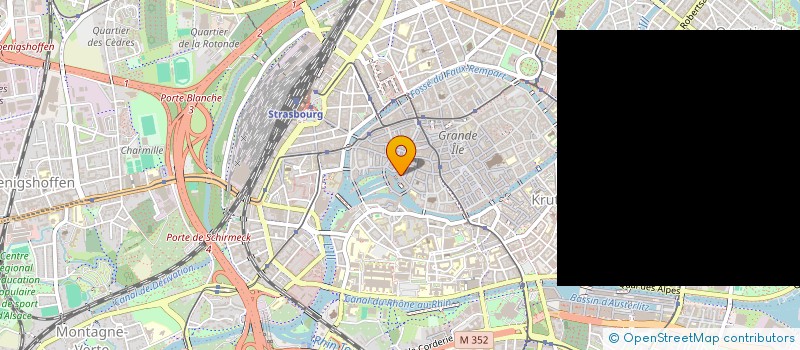 localisation de l'entreprise SCI INSULA  STRASBOURG