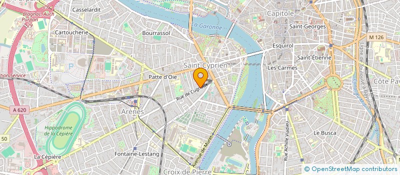 localisation de l'entreprise SCI INSULAE à TOULOUSE