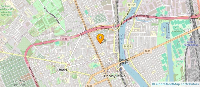 localisation de l'entreprise SCI INSURRECTION 5 à CHOISY-LE-ROI