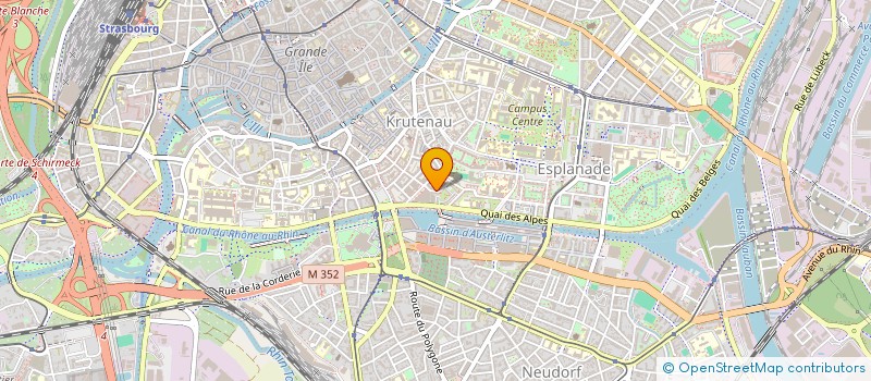 localisation de l'entreprise SCI INTEMPORELLE  STRASBOURG