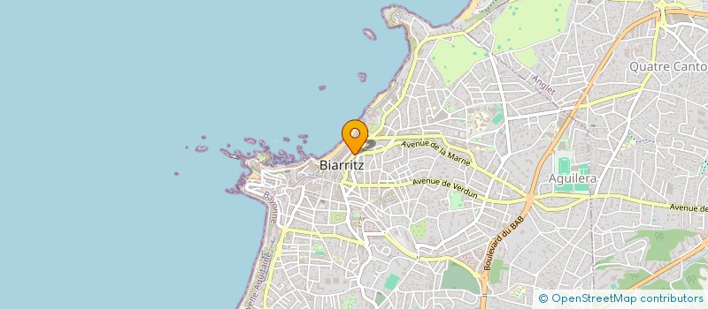 localisation de l'entreprise SCI INTENDANCE BROCHON à BIARRITZ