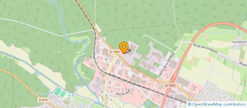 localisation de l'entreprise SCI INTER TIVOLI  HAGUENAU