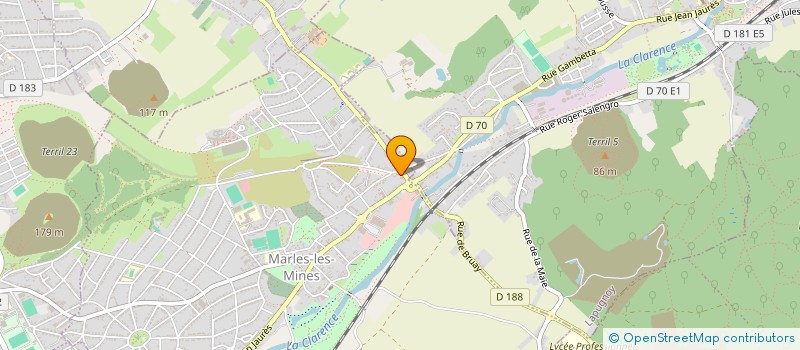 localisation de l'entreprise SCI INTERDETENTE  MARLES-LES-MINES