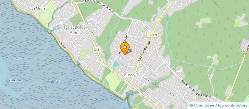 localisation de l'entreprise SCI INTRADOS  LANTON