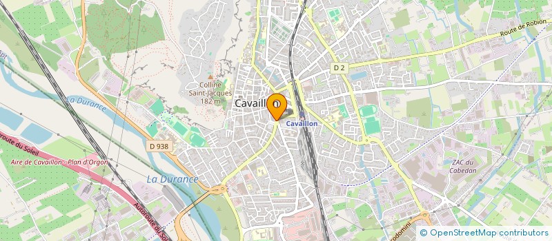 localisation de l'entreprise SCI INTUITU PERSONAE  CAVAILLON