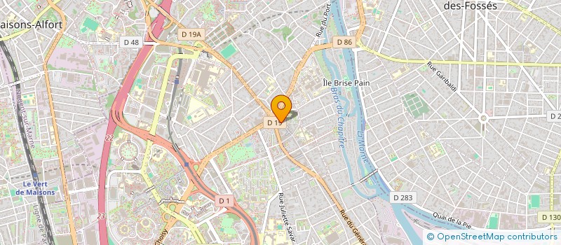 localisation de l'entreprise SCI INVADERS à CRETEIL