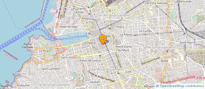 localisation de l'entreprise SCI INVENTEX à MARSEILLE