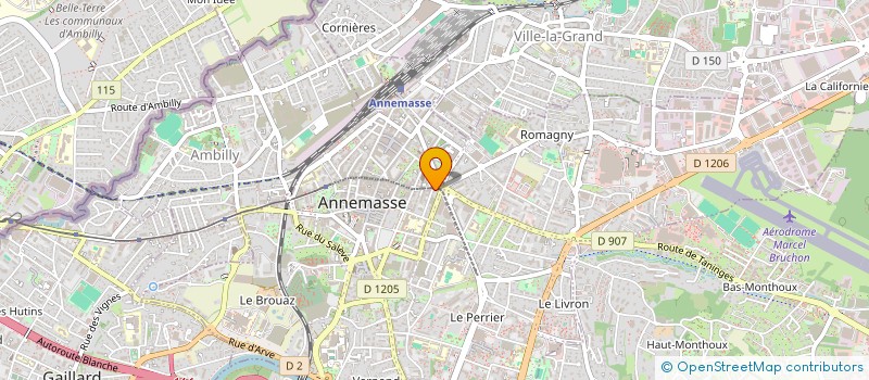 localisation de l'entreprise SCI INVERPATAR à ANNEMASSE