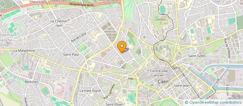 localisation de l'entreprise SCI INVEST 2 TROUVILLE à CAEN