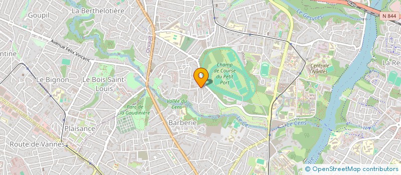 localisation de l'entreprise SCI INVEST 2F à NANTES
