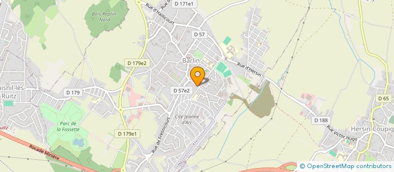localisation de l'entreprise SCI INVEST à BARLIN