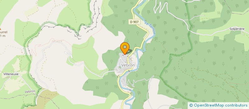 localisation de l'entreprise SCI INVEST  VEBRON