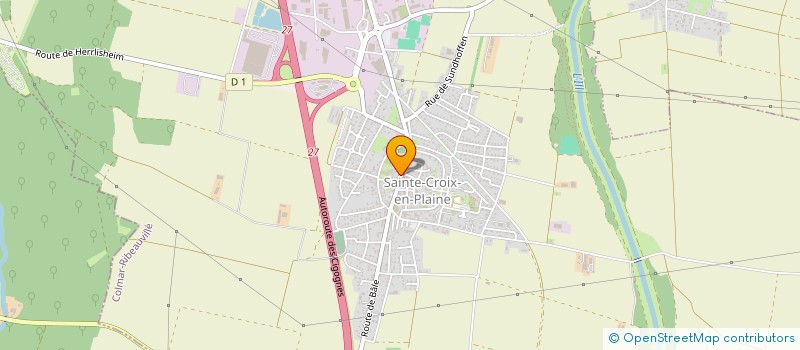 localisation de l'entreprise SCI INVEST AAH  OSENBACH