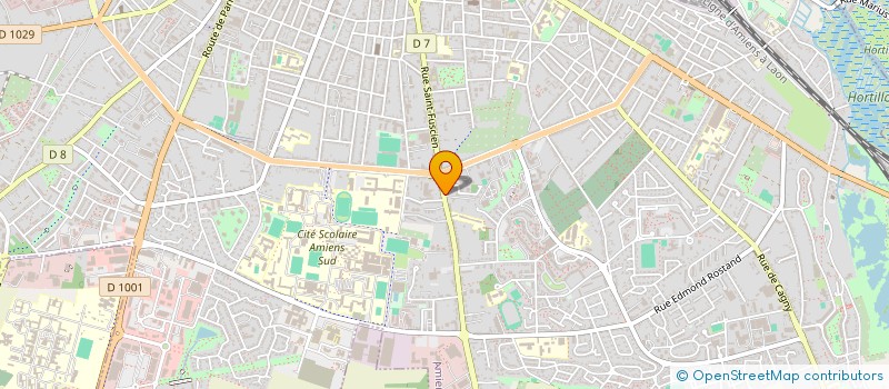 localisation de l'entreprise SCI INVEST BELVEDERE  AMIENS
