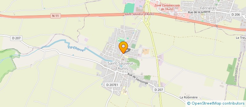 localisation de l'entreprise SCI INVEST & CO  SAINT-MEDARD-D'AUNIS