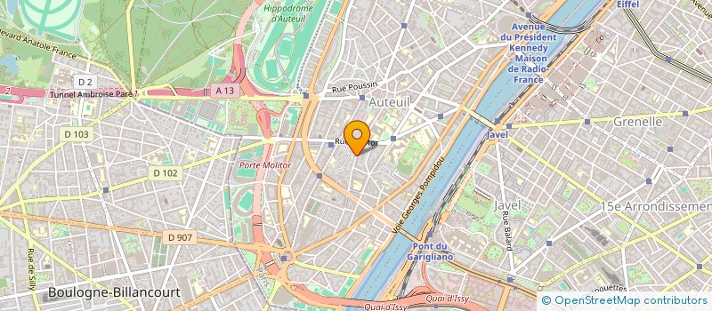 localisation de l'entreprise SCI INVEST CO&CO  PARIS