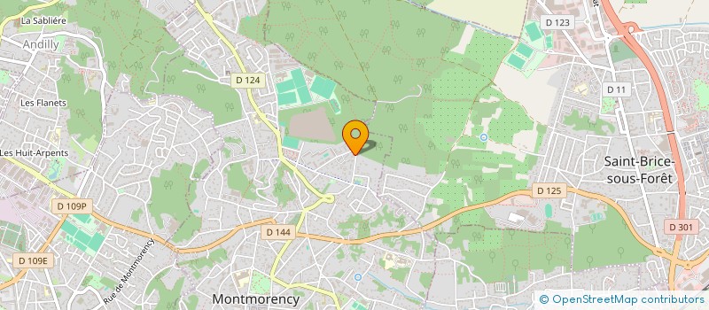 localisation de l'entreprise SCI INVEST EL JED  MONTMORENCY