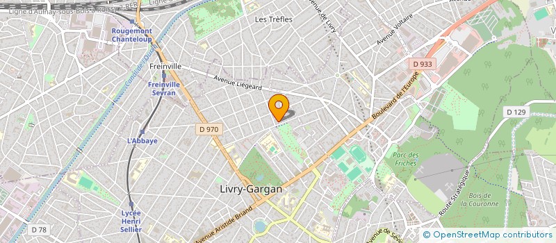 localisation de l'entreprise SCI INVEST IMMO à LIVRY-GARGAN