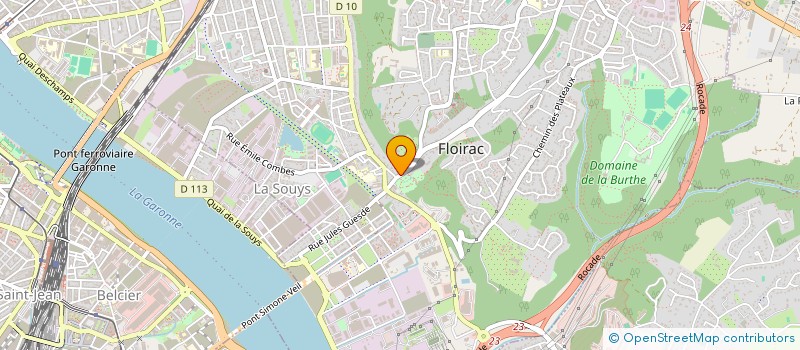 localisation de l'entreprise SCI INVEST IMMOBILIER  FLOIRAC