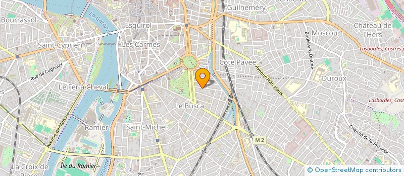 localisation de l'entreprise SCI INVEST-MARINE à TOULOUSE