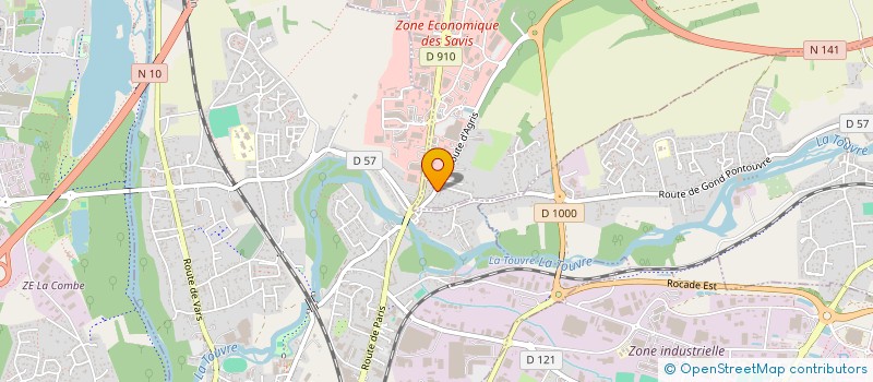 localisation de l'entreprise SCI INVEST MOTORS à CHAMPNIERS