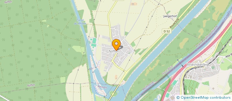 localisation de l'entreprise SCI INVEST PATEM  NIFFER