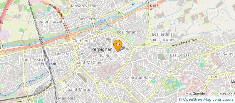 localisation de l'entreprise SCI INVEST PIERRE  PERPIGNAN