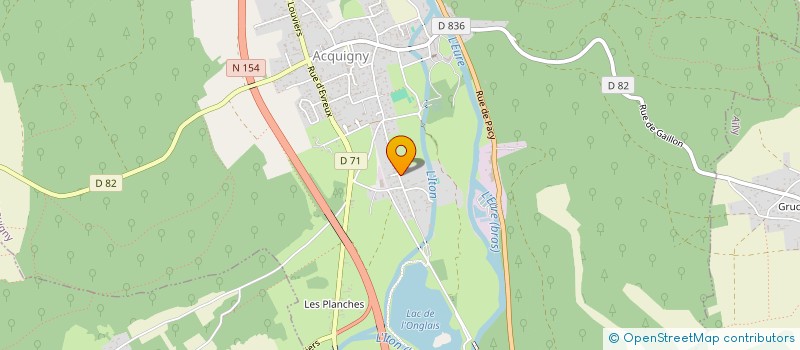 localisation de l'entreprise SCI INVEST ROBEN  ACQUIGNY