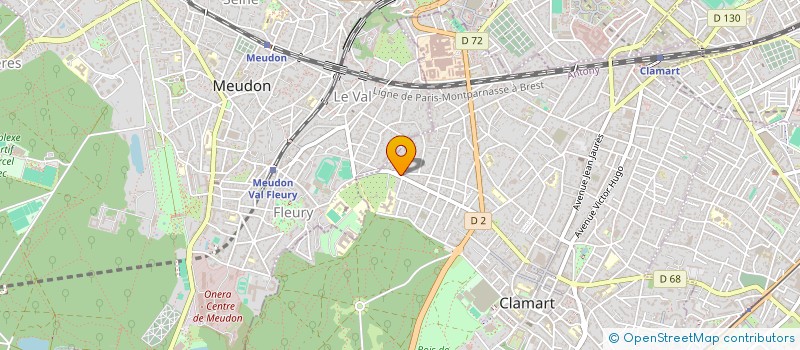 localisation de l'entreprise SCI INVEST SCHNEIDER  CLAMART