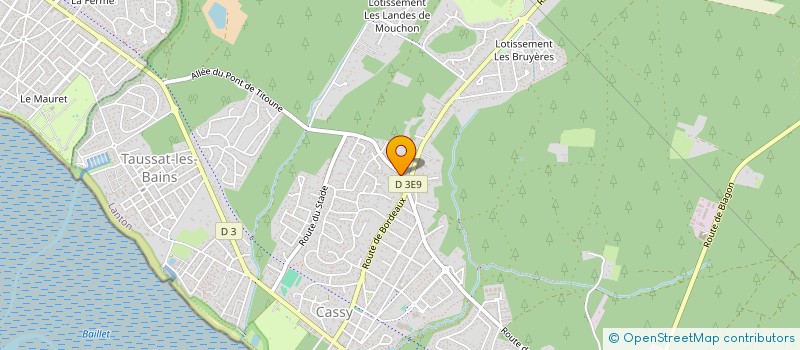 localisation de l'entreprise SCI INVEST SOURCES DE LA NIVE  LANTON