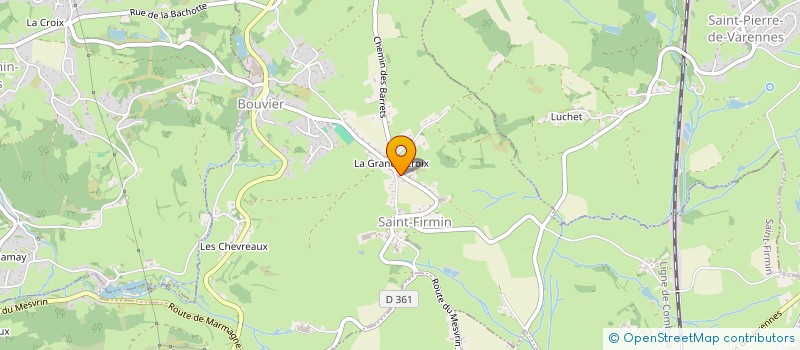 localisation de l'entreprise SCI INVEST TIF à SAINT-FIRMIN