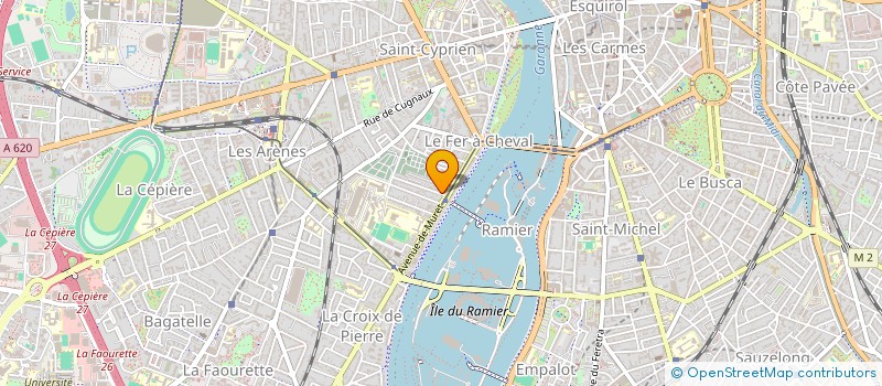 localisation de l'entreprise SCI INVEST VELA à TOULOUSE
