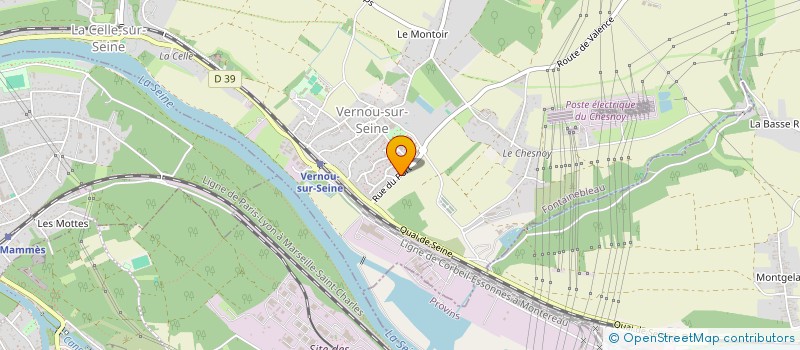 localisation de l'entreprise SCI INVESTE à VERNOU-LA-CELLE-SUR-SEINE